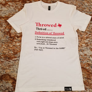 Definition of Throwed T-shirt
